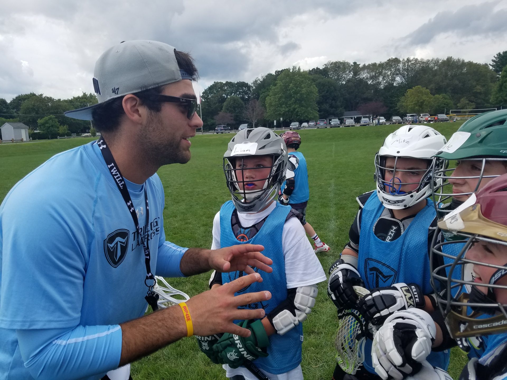 Image of coach preparing 16 Day Camp New England