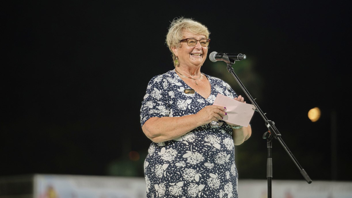 Speach from Sue Redfern, President of World Lacrosse